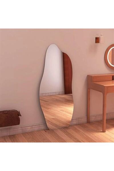 FNC CONCEPT Asimetrik Dekoratif Boy Aynası (65x160 Cm)