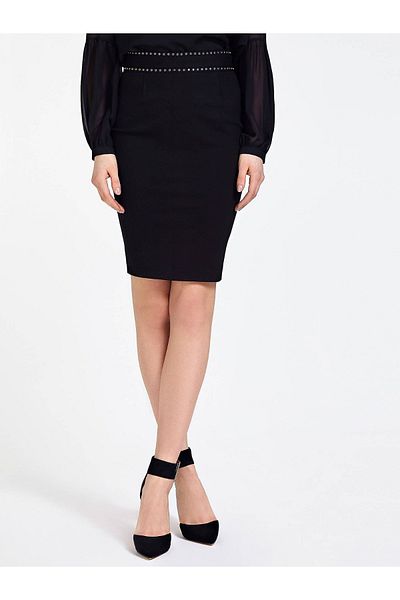 Guess Women's Black Skirt W94D58K8RN0