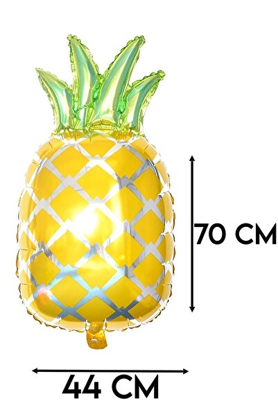 Parti dolabı 1 قطعة بالون فويل الأناناس بمفهوم استوائي بالون فويل الأناناس ال...