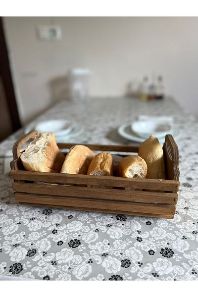 Apak Ahşap Bread Basket