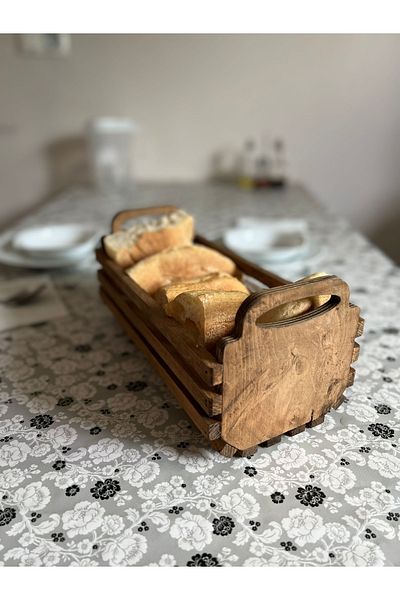 Apak Ahşap Bread Basket