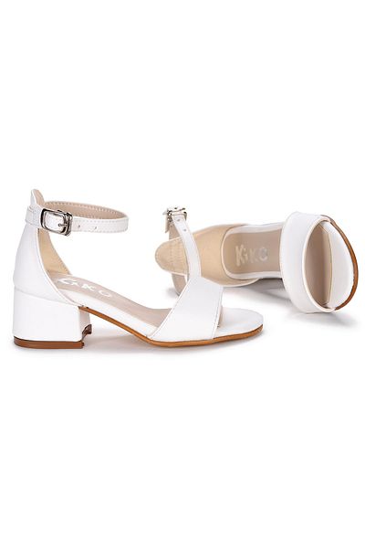 Almues 769 Sand Skin - 3 Cm Heeled Daily Girl's Sandals