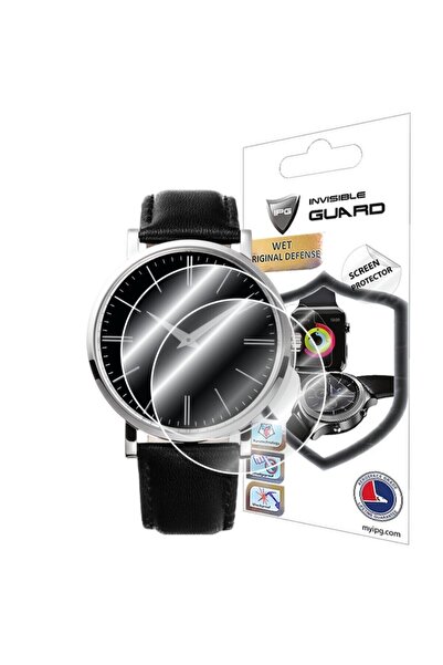 Hydrogel Screen Protector For All Round Glass Watches, 2 Pieces 37 Mm
