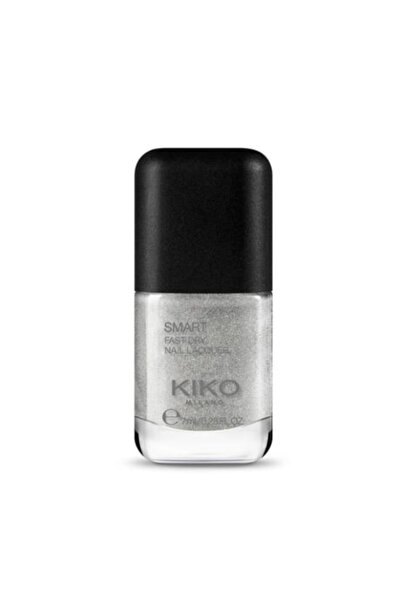 Kiko Smart Fast Dry Nail Lacquer 43 Oje Silver