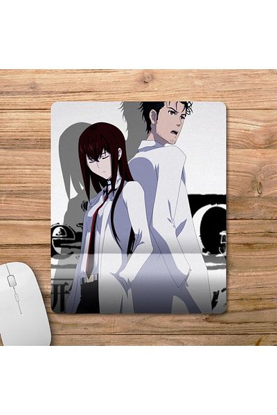 Pixxa لوحة ماوس داعمة للمعصم من Steins Gate موديل - 1