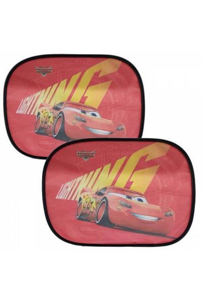 HOMİNG Disney Cars Lightning Mc Quenn Racing Sunshade for All Vehicles Licensed Set of 2