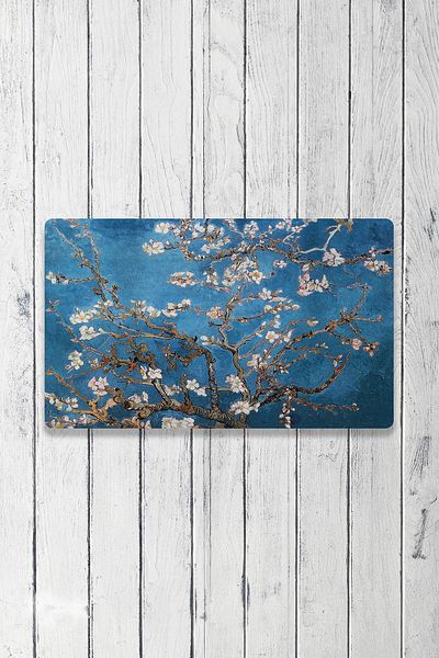 Vagonik Van Gogh Almond Tree Imprimat digital 50x70cm Covoraș decorativ multifuncțional pentru interior și exterior