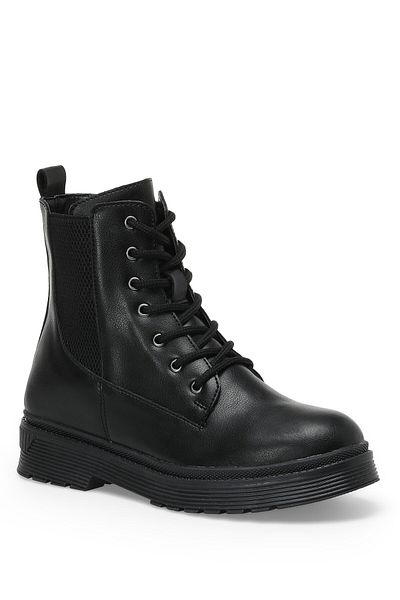 Butigo Ankle Boots - Black - Flat