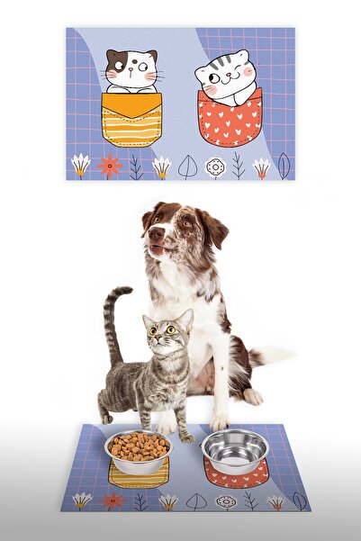 Vagonik Digital Printed Decorative Multi-Purpose Food Mat Food Mat