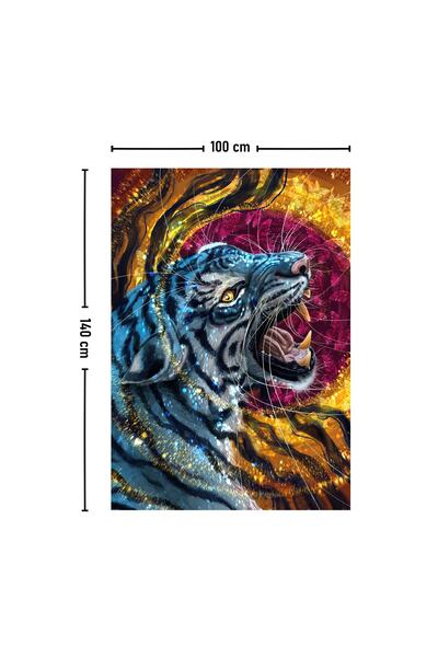 Vagonik Χαλί Τίγρης Τοίχου 140 Χ 100 Εκ.-70x100 Εκ