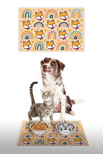 Vagonik سجادة طعام مزخرفة مطبوعة رقمية متعددة الأغراض