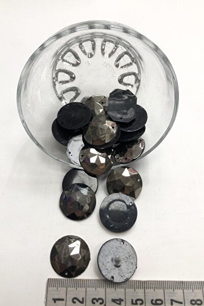 Bontex Опушени кръгли пластмасови щипки, 1 опаковка от 10 броя – мъниста