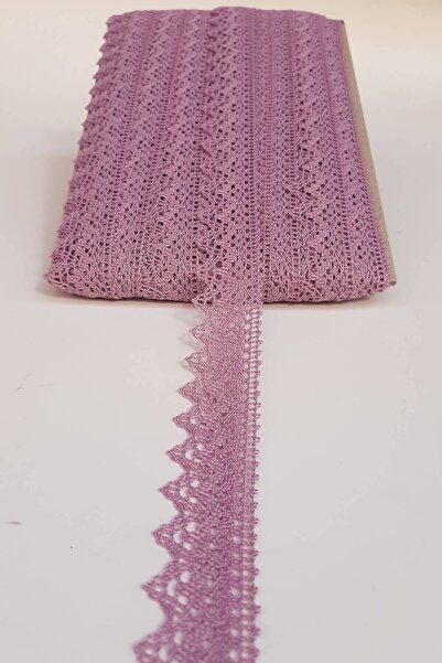 Bontex Lila Kopanaki pamuk Čipka širina 2,5 cm 1 metar – Čipka