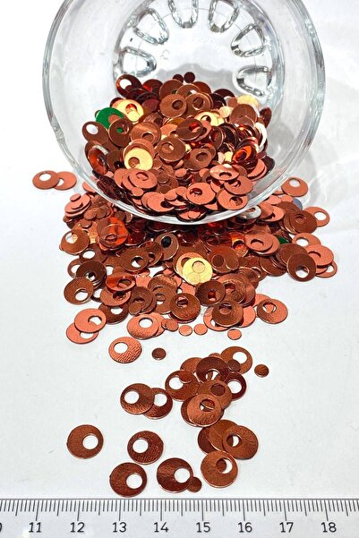 Bontex Χάλκινο Χρώμα Τσάντα και Παγιέτες 10 χιλιοστά – Χάντρες