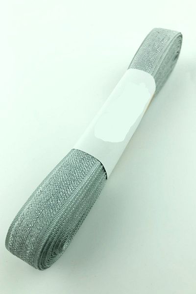 Bontex Γκρι Velvet Effect Κορδέλα Πλάτος 1,5 cm 1 Μέτρο – Κορδέλα – Κορδέλα