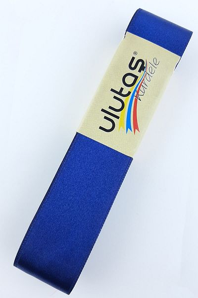 Ulutaş Διακοσμητικά Υλικά Navy Blue Satin Ribbon Πλάτος 3 cm 1 Ball 10 Yards – Κορδέλα – Κορδέλα