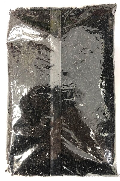 Bontex Mărgele negre decupate 1 pachet 500 grame – Mărgele