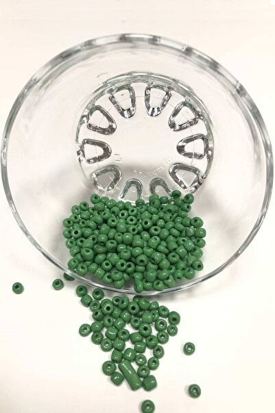 Bride Aksesuar Dünyası Mărgele de nisip verde mentă închis, dimensiune medie ...