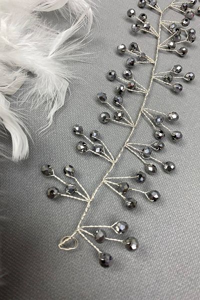 Bontex Accesoriu de păr model Sia de culoare argintie pentru femei – Coroană – Coroană