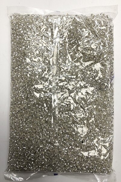 Bontex Χάντρες Ασημένιας Άμμου 4 χιλιοστά 1 Συσκευασία 500 γραμμάρια – Χάντρες