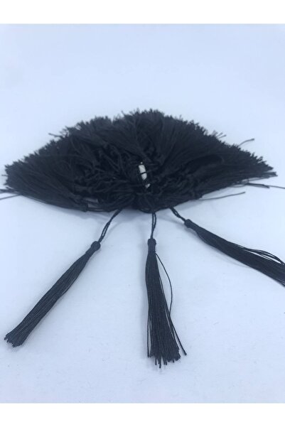 Bontex Ciucuri negri lungi pentru decorațiuni, 50 de bucăți – Panglică decora...