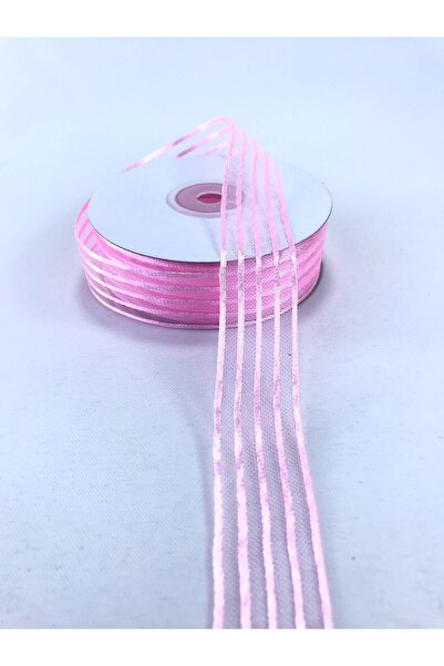 Bontex Panglică șifon roz 2,5 cm 5 metri – Panglică – Panglică