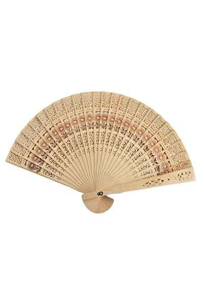 Aker Hediyelik Ahşap Yelpaze 1 Adet