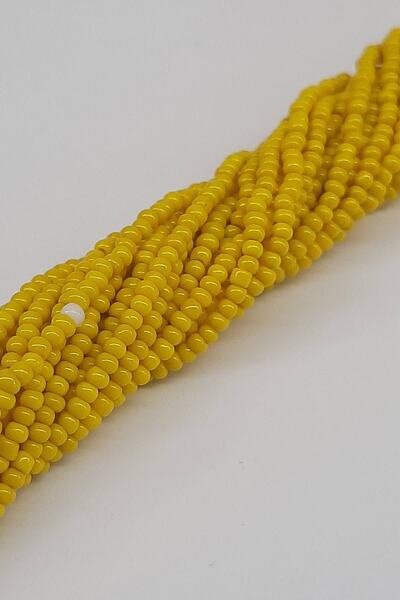 Bontex Ματ κίτρινες χάντρες άμμου 2 χιλιοστά 1 βάση – Χάντρες