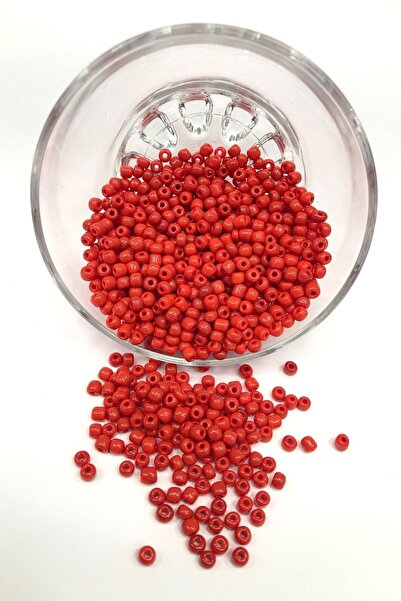 Bontex Mat crvene perle od peska 4 mm 1 pakovanje 50 grama – Perle