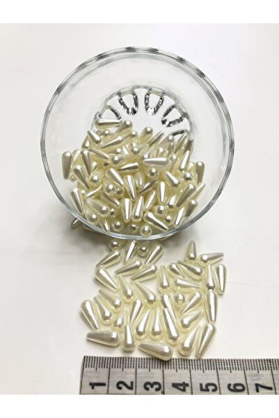 Bontex Mărgele de plastic crem Damla Pearl 1 pachet 50 grame – Mărgele