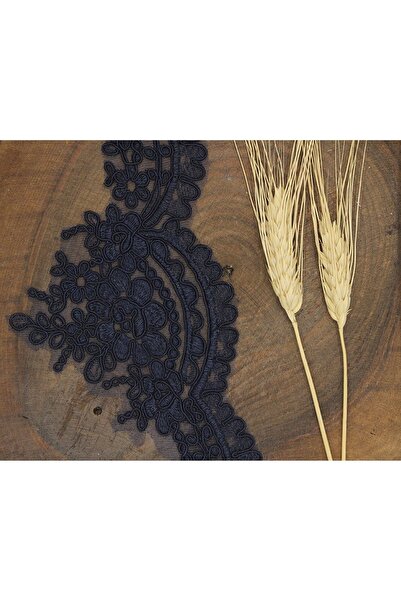 Bontex Lacivert Fransız Güpür 1 Metre – Dantel