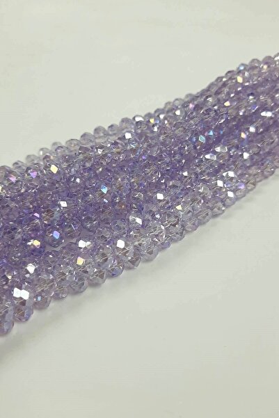 Bontex Sortiment de mărgele Mărgele de cristal liliac 8 mm – Mărgele