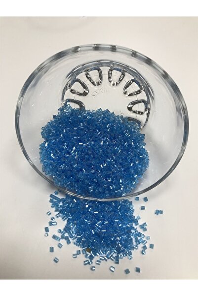 Bontex Transparentne Kobalt plava plave perle 1 pakovanje 50 grama veličine 2...