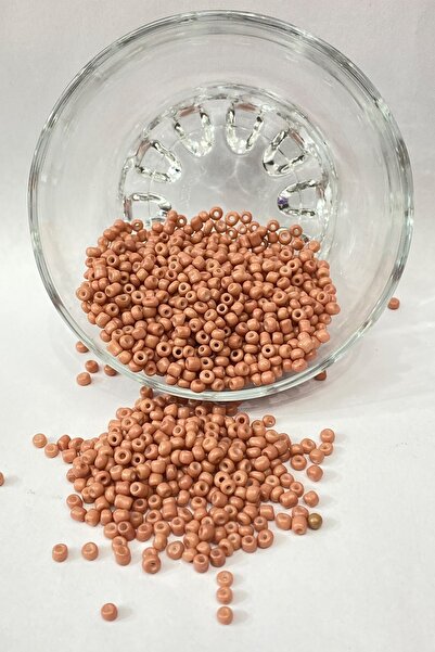 FdayAksesuar Видове мъниста Мъниста от теракота, цвят пясък, 4 мм, 1 опаковка...