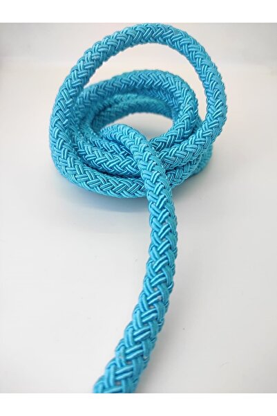 Bontex bambus Șnur Albastru Turcoaz Grosime 10 mm bambus Șnur 1 Metru – Pangl...