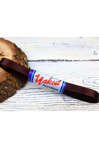 YAKUT 1 Cm Satin Ribbon Brown 1 Ball 5 Meters