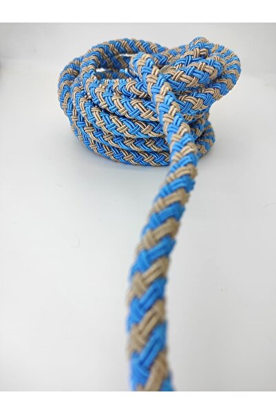 Bontex bambus Șnur Turcoaz Închis, Grosime 10 mm bambus Șnur 1 Metru – Pangli...