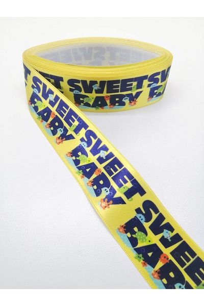 Bontex Sweet Baby Written Satin Κορδέλα 4 cm 2 Mt – Κορδέλα – Κορδέλα