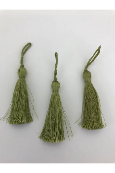 Bontex Ciciucuri Verde Ulei 10 Bucăți 7 Cm – Panglică Decorativă