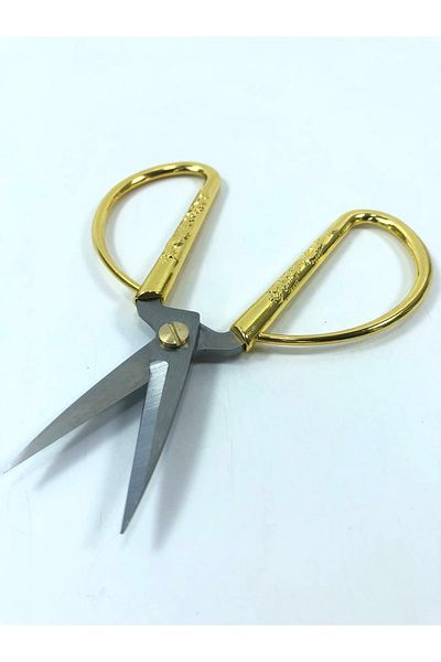 Bontex Gold Flower Detailed Scissors