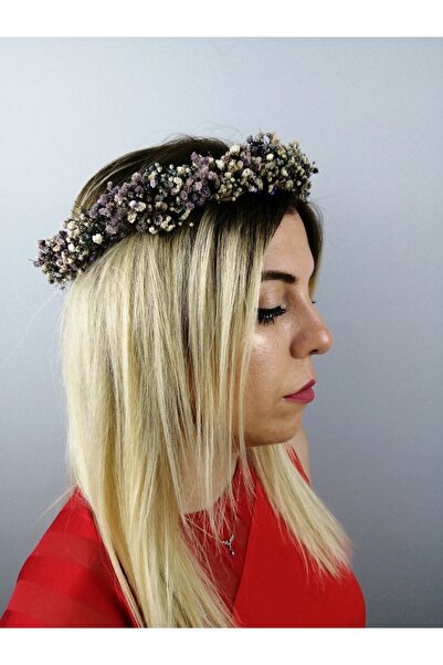 Bontex Μωβ Κρεμ Κρέμα Αποξηραμένων Λουλουδιών – Άλλα Αξεσουάρ Μαλλιών