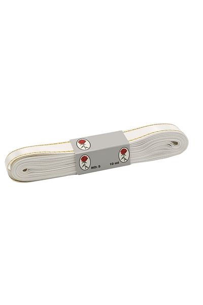 Bontex White Edge Glitter Ribbon Width 2 cm 1 Ball 10 meters