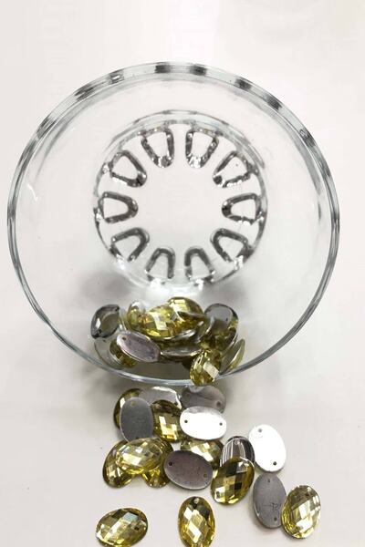 Bontex Овална пластмасова камъче 1 опаковка 20 грама – мънисто