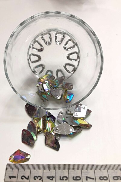 Bontex Блестяща шестоъгълна пластмасова мъниста 1 опаковка 20 грама – Мъниста