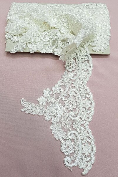 Bontex Krem Fransız Güpür Dantel 1 Mt – Dantel