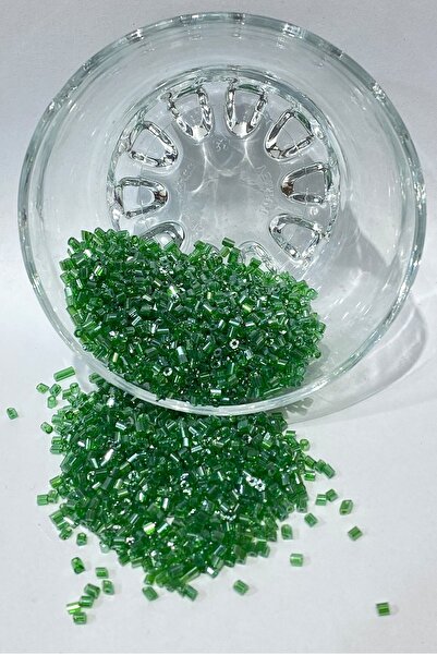 FdayAksesuar Vrste perli Zelene rezane perle 1 pakovanje 50 grama – Perle