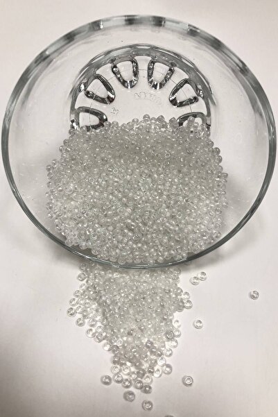 Bontex Отворени бели пясъчни мъниста 2 мм 1 опаковка 50 грама – Мъниста