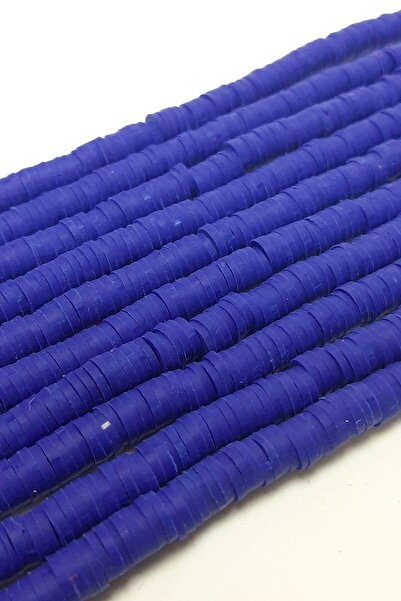 Bontex Kobalt plava plavih fimo perli 6 mm 1 niz – perle