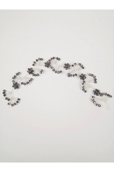 Bontex Accesoriu pentru păr și turban din piatră de cristal pentru femei – Coroană – Coroană