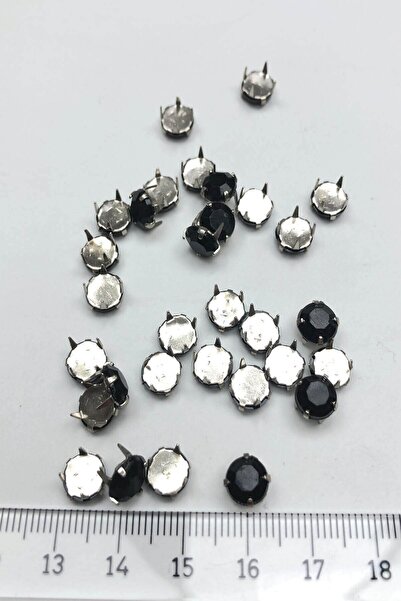 Bontex Piatră neagră mică pentru carcasă, 1 pachet, 25 bucăți – Mărgele